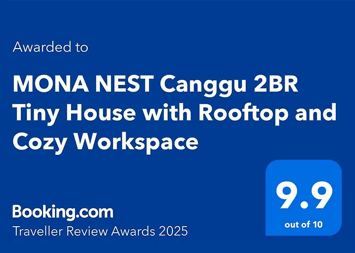 Mona Nest Canggu 2br Tiny House With Rooftop And Cozy Workspace * Dalung (Bali)